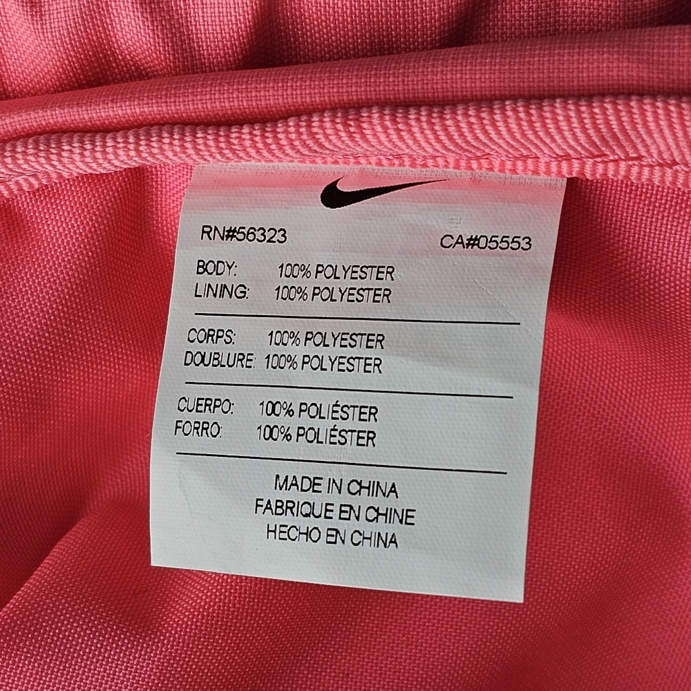 Nike Pink Drawstring Bag - Picture 5 of 6